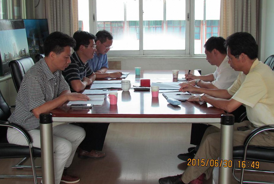 王幼新与基建办成员座谈